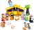 Lighted Nativity Set for Kids, Christmas Story Nativity Playset Figures, 17 Pcs Childrens Nativity Set with Baby Jesus Mary Joseph & Manger, Little Nativity Scene for Preschool Boys Girls