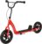 Lava Sport Foldable Kids Scooters Age 5-8 – Adjustable Height with Rear Wheel Brake – Easy Folding System – Compact and Lightweight – Model 1217 – Vibrant Red Design – 31×48 Inches