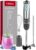 Immersion Blender Set, Hand Blender Electric, Immersion Blender Handheld, 9-Speed, 500W Handheld Blender – Hand Blenders Immersion, Hand Mixer Electric Blenders, Smoothie Blender (3-in-1, Gray)