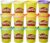 Play-Doh Bulk Pastel Colors 12-Pack of Modeling Compound, 4-Ounce Cans, Non Candy Halloween Handout Toys & Party Favors, Kids Arts & Crafts, Preschool Toys, Ages 2+