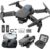 Kids Drone with Camera Foldable Mini Drone for Kids Boys Beginners Toys Drone Gestures Selfie One Key Start 360° Flips 2 Batteries Toy Gifts for Boys Black