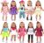 ebuddy 10 Sets 18 Inch Doll Clothes 18 Inch Doll Clothes and Accessories Fit for 18 inch Dolls 18 Inch Girl Doll