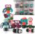 TEMI Magnets Robot Toy for 3 4 5 6 7 Year Old Boys – Transform Toys Planet Magnetic Building Blocks Stacking for Toddler, Learning Educational Christmas and Birthday Gifts for Kids Ages 3-7