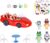 Bluey Vehicle and 4 Figure Pack, Escape Convertible with Four 2.5 Inch Figures, 9 Accessories and Sticker Sheet | Amazon Exclusive