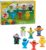 Sesame Street Neighborhood Friends, 7-piece Poseable Figurines, Kids Toys for Ages 2 Up by Just Play