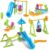 Learning Resources Playground Engineering & Design STEM Set – 104 Pieces, Ages 5+ STEM Toys for Kids, Construction Toys