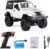 GoolRC f1 RC Crawler, 1:14 Scale 2.4GHZ Remote Control Car, 4WD 30KM/H High Speed Racing Car, All Terrains Off Road RC Monster Vehicle Truck Crawler with Led Light for Kids and Adults (White Hardtop)