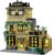 City Cafe Building Block Set with LED Light, 1443 PCS Modular Architecture Three Story City Cafe Building Blocks Toys Cafe Construction Model for Kids, Teens and Adults