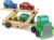 Melissa & Doug Car Carrier Truck and Cars Wooden Toy Set With 1 Truck and 4 Cars – Vehicle Toys, Push And Go Wooden Trucks For Toddlers And Kids Ages 3+