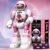 Robot Toys for Kids 3-5, Robot for Girls 3 4 5 6 Year Old Upgrade Record Voice Remote Control Robo Programmable Music Dancing Function Smart Pink Warrior Birthday Gift Toy for Toddler 7 8 9 8-12