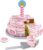 Melissa & Doug Triple-Layer Party Cake Wooden Play Food Set – Birthday Cake Pretend Food Play Set For Toddlers, Kids Ages 3+