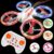 Mini Drone for Kids 4-6-8-10-12, RC Drone Quadcopter Outdoor Toys with Colorful Led, One Key Take Off-Landing, Headless Mode, 360° Flip for Boys Beginners, Birthday Christmas Gift for Boys