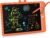 KOKODI LCD Writing Tablet, 10 Inch Colorful Toddler Doodle Board Drawing Tablet, Erasable Reusable Electronic Drawing Pads, Educational and Learning Toy for 3-6 Years Old Boy and Girls