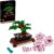 LEGO Icons Bonsai Tree Building Set, Features Cherry Blossom Flowers, DIY Plant Model for Adults, Creative Gift for Home Décor and Office Art, Botanical Collection Design Kit, 10281