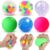 6 Set Squishy Sensory Stress Squeezing Balls for Adults: Best Calming Tool to Relieve Anxiety, Vent Mood and Improve Focus, Fun Fidgets for Student Classroom Prize Stocking Stuffers, Gift Christmas