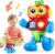 Yerloa Toddler Robot Toys for 1 Year Old Boy Christmas Stocking Stuffers, One Year Old Boy Birthday Gift, Baby Boy Toys 12-18 Months Music Light Up 12M Travel Interactive Learning Kids Toys 2 Year Old