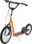 Aosom Youth Scooter Kick Scooter for Kids 5+ with Adjustable Handlebar 16″ Front and 12″ Rear Dual Brakes Inflatable Wheels