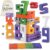 Wooden Numberblocks Toys, 30 Pcs Number Blocks Toys for Kids, Large Number Block 1-10, Digital Building Blocks, Stacking Number Toys for Kids Ages 3-5 Up, Preschool Learning Activities