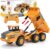 DOUBLE E Volvo RC Dump Truck Toy for Kids, Articulated Hauler, Remote Control Construction Toys Vehicles with Lights, Birthday Gifts Ideas for Boys Age 6 7 8 9 10 Year Old and up