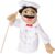 Melissa & Doug Chef Puppet (Al Dente) with Detachable Wooden Rod – Pretend Play Chef Puppet Chef Pepe