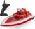 RTR Remote Control Boat 1: 28 Scale Simulated Fireboat 4CH Electric RC Watercraft 15km/h w/ 3 Motors Spaying Water on Lake Pool for Boy Kids 8y+