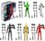 T13 Action Figure Set, 3D Printed Multi-Jointed Movable Robot Dummy Figures Set with Full Articulation for Stop Motion Animation (Colorful 5pcs)