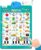 Electronic Alphabet Wall Chart, Talking ABC&123s& Music，Alphabet & Number&Piano Keyboard Learning Poster, Kids Learning Interactive Educational Toddler Toy, Preschool Gifts for Kids