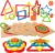 Toddler Puzzles Montessori Toy Wooden Shape Sorting Puzzle Sensory Toy Toddler Activities Preschool Learning Educational Autistic Developmental Toy 1 2 3 Year Old 1-3 0-2 Dementia Game