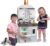 Step2 Quaint Kids Kitchen Playset, Indoor/Outdoor Kitchenette, Interactive Play, Made of Durable Plastic, Includes 21 Piece Toy Accessories, for Toddlers 2+ Years Old, White