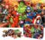 NEILDEN Puzzles for Kids Ages 4-6 Children Puzzles Preschool 60 Piece Puzzle in Metal Box (Heros)