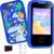 Kids Smart Phone Toys for Girls Boys Toddler Cell Phones Toy with Touchscreen Camera MP3 Learning Smartphone Childrens Cellphone for 3 4 5 6 7 8 Year Old Christmas Birthday Gifts Ideas(Blue)