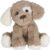 Bearington Collection Beige and Brown Dog 11 Inch Stuffed Dog – Puppy Stuffed Animal – Plush Dog