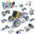 STEM Toys for 5 6 7 8+ Year Old Boy, 10 in 1 Electric Building Toys for Kids Ages 4-8 5-7 6-8, Educational Racing Construction Science Kit for Boys 4-6 4-7, Creative Games Fun Birthday