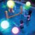 Pool Toys – 4 Pack Light Up Beach Balls for Kids w/ 8 Light Modes, Pool Beach Games Balls for Outdoor or Indoor Activities, Glow in The Dark Pool Beach Decorations for Kids and Adults