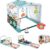 Fisher-Price Baby Playmat 3-in-1 Crawl & Play Activity Gym, Cottage Theme with Tunnel & Developmental Toys for Newborns 0+ Months