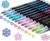 Muchcute Shimmer Markers Outline Glitter Gel Pens: 12 Christmas Stocking Stuffers Teenage Tween Teen Girl Gifts Trendy Stuff Cute Arts Crafts Art Supplies Kids Ages 4 6 7 8 9 10 14 16 18 Year Old 2024