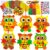 Winlyn 24 Sets Foam Owl Decorations DIY Owl Fall Craft Kit Assorted Foam Owl Shapes with Autumn Leaves Pumpkins Googly Eyes Pom-Poms for Kids Gift Halloween Thanksgiving Holiday Classroom Art Activity