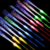 Zhanmai 24 Pieces Upgraded Glow Fiber Wands Sticks LED Light Wands Fiber Optic Wands LED Flashing Sticks Glow Flashing Wands Fiber Optic Wands for Party Favors(Multicolor)