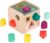 B. toys- Wonder Cube- Developmental Toy- Wooden Shape Sorter Cube – 9 Colorful Shapes – Educational Wooden Toy for Toddlers, Kids – 18 Months +