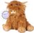 Highland Cow Stuffed Animals, Microwavable Stuffed Animals Heating Pad for Cramps & Pain, Lavender Scented Highland Cow Plush for Stress Relief, Stuffed Cow Gifts Plush Toys, Highland Cattle