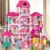 TEMI Villa Toys for 3 4 5 6 7 8 Years Old Girls – 4 Storeys 12 Rooms, Indoor Playset with 2 Dolls Toy Figures, Toys Furnished and Accessories, Pretend Girls Plays, Building Toys, Gifts Toy