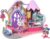 Sunny Days Entertainment Honey Bee Acres Rainbow Ridge Crystal’s Ice Cream Shop – 36 Furniture Accessories with Exclusive Unicorn Figure | Fantasy Dollhouse Playset | Pink Pretend Play Toys for Kids