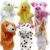 RIY Hand Puppets for Kids – Farm Friend Animals Educational Puppet, Set of 6(Duck, Cow, Sheep, Pig, Dog, Rabbit)