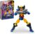 LEGO Marvel Wolverine Construction Figure 76257 Buildable Marvel Action Figure, Fully Jointed Marvel Collectible with 6 Claw Elements for Play and Display, X-Men Super Hero Gift for Kids Ages 8-12