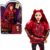 Mattel Disney Descendants: The Rise of Red Fashion Doll & Accessory – Red, Daughter of Queen of Hearts with Movie-Inspired Clothes & Pocket Watch