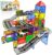 Magnetic Tiles – Road Set, Magnetic Building Blocks, Preschool Montessori Toys Gift for 3+ Year Old Boys and Girls, Sensory Travel Toys for Kids Aged 3-5 and 4-8, Ideal for Toddler with Autism