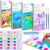 BAOXUE 4 Pack Water Color Paint Sets for Kids,Pocket Watercolor Painting Book,Coloring Books for Kids Ages 4-8,Arts and Crafts Kits Gifts for Girls Boys