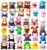 JOYIN 12 Pack Random Mini Animal Plush Toy Assortment (12 Units 3″ Each),Bulk Stuffed Animals for Kids, Small Animals Plush Keychain Decoration, Carnival Prizes, Valentine’s Day Party Favors