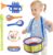 iPlay, iLearn Toddler Musical Instruments Toys, Kids Drum Set, Baby Trumpet, Percussion, Harmonica, Maraca, Flute, Tambourine, Birthday Gifts for 18 Months Olds Ages 2 3 4 5 Years Boys Girls Children