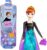 Mattel Disney Frozen Anna Fashion Doll Set, Spin & Reveal with 11 Surprises Including 5 Accessories, 5 Stickers & Play Scene, Inspired by Disney Movie